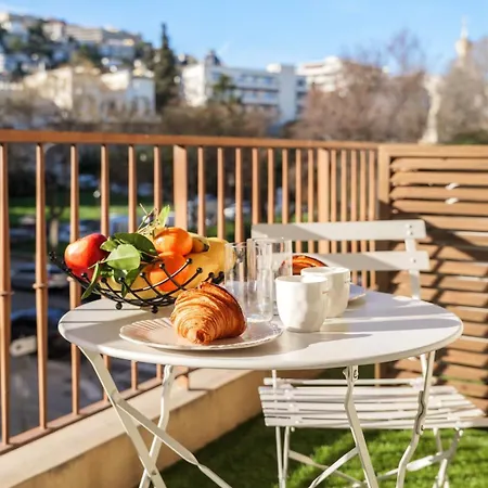 Charme Nicois, 15min De La Mer, 3 Chambres, Climatisation, Terrasse Lägenhet Nice