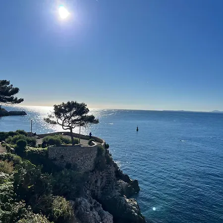 Charme Nicois, 15min De La Mer, 3 Chambres, Climatisation, Terrasse Apartmán